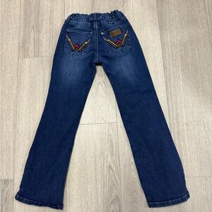 Wrangler Girls Boot-Cut  Embroidered Back Pocket Jeans